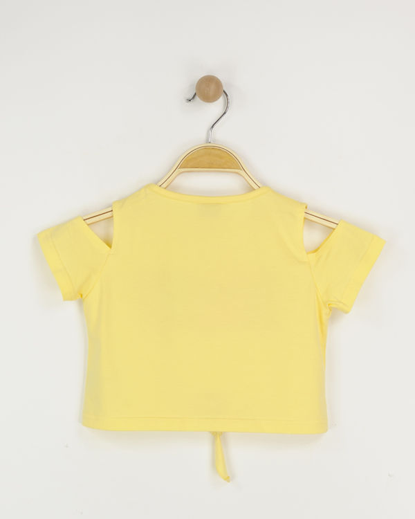 Picture of PT2420 GIRLS SLEEVELESS TOP WITH KNOT
